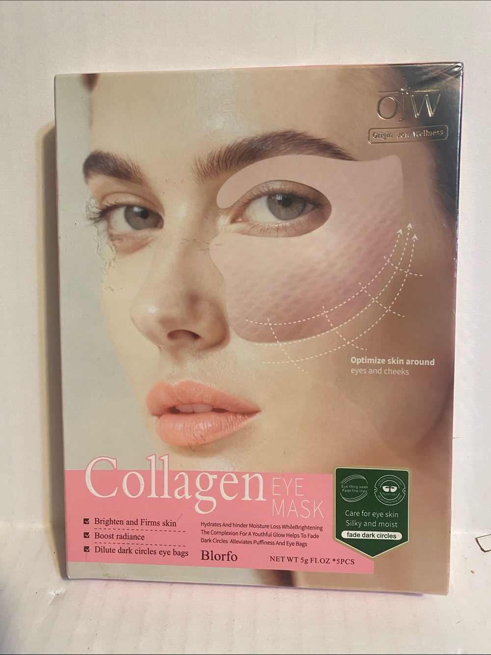 Collagen Eye Mask - Pink Hydrating & Depuffing Treatment